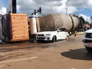 The accident scene