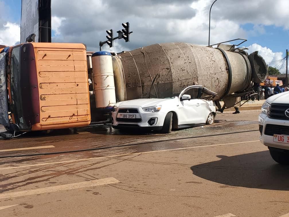 The accident scene