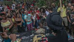 Revelers at Nyege Nyege Festival