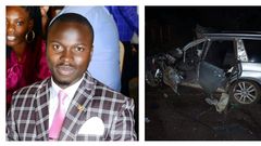 Douglas Matovu was killed in a road crash this Sunday morning in Gomba