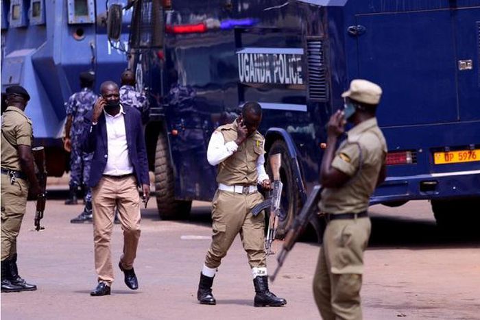 Police have intensified patrols in Kampala