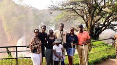 Gen. Muhoozi Kainerugaba traveled with his family to Murchison Falls National Park for festive season celebrations.