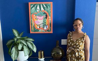 I work as an interior stylist at my company, DBF Interiors.Photo courtesy of DBF Interiors