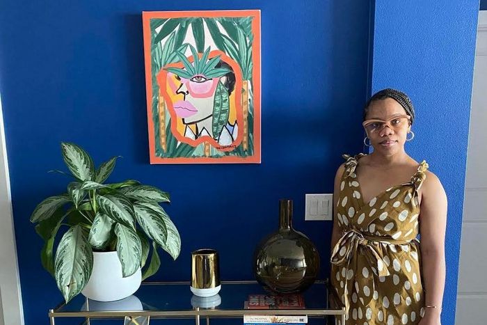 I work as an interior stylist at my company, DBF Interiors.Photo courtesy of DBF Interiors