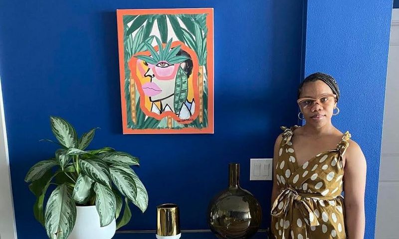 I work as an interior stylist at my company, DBF Interiors.Photo courtesy of DBF Interiors