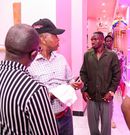 Rickman Manrick and Frank Gashumba (in cap). Image credit: Bukedde.