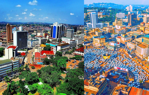 WATCH: 2 minutes of the most enchanting views of Kampala city's beautiful skyline