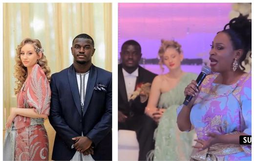 Robert Kayanja Jr introduced his fiancé Marlena Gailis last Saturday
