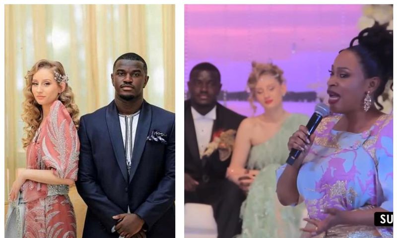 Robert Kayanja Jr introduced his fiancé Marlena Gailis last Saturday
