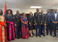 Musisi's pipping was attended by several family members and friends