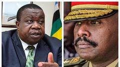 Generals Kahinda Otafiire and Muhoozi Kainerugaba