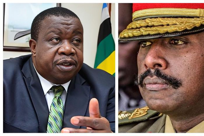 Generals Kahinda Otafiire and Muhoozi Kainerugaba