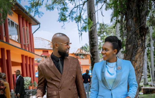 Eddy Kenzo and Phiona Nyamutoro