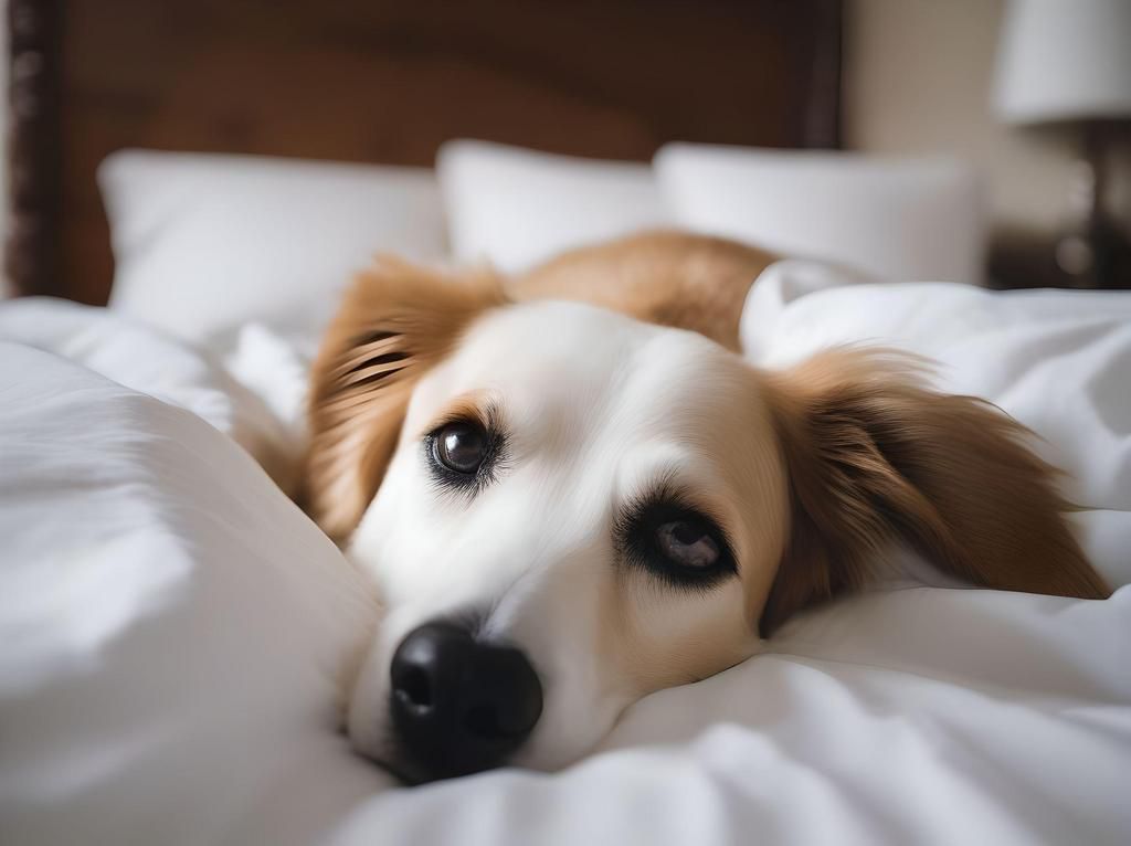 A dog pet