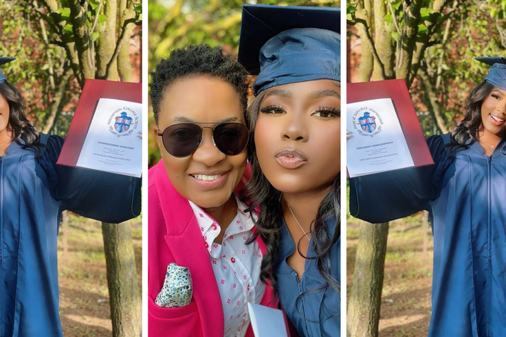 Esther Mutesasira graduates from college in beautiful pictures/Instagram