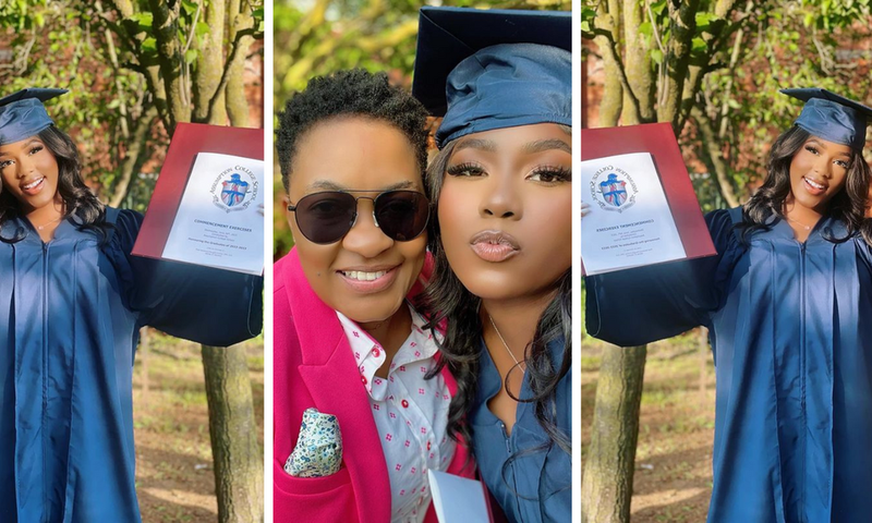 Esther Mutesasira graduates from college in beautiful pictures/Instagram