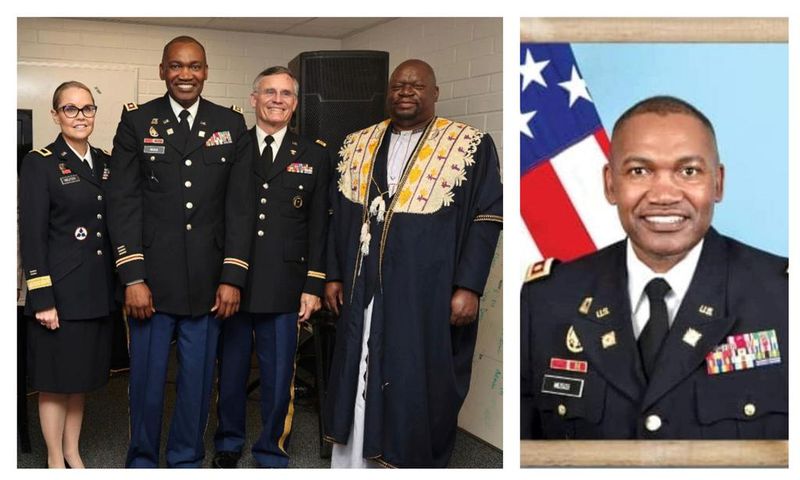 Uganda’s Frank Musisi is now a Lieutenant Colonel in the US army