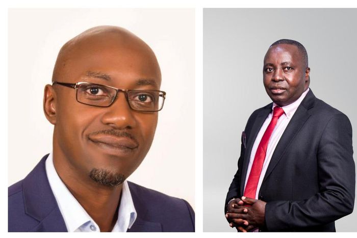 Mr Japhet Aritho, the AMCUL MD and Willie Kanyeki, Regional Director - East and Southern Africa TerraPay,