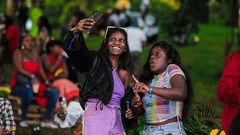 Revelers at the 19th edition of Roast and Rhyme