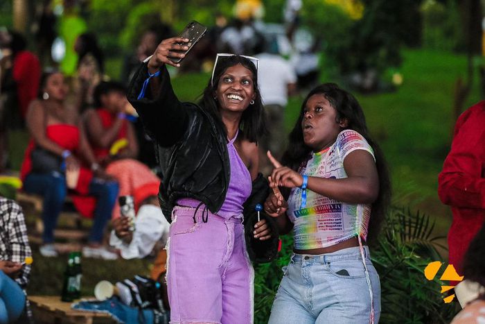 Revelers at the 19th edition of Roast and Rhyme