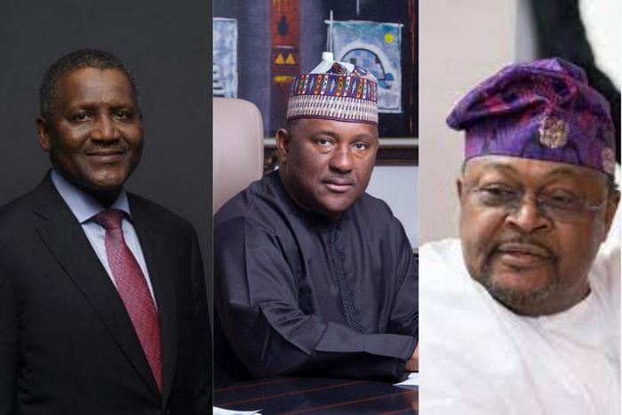 Dangote, Rabiu, and Adenuga