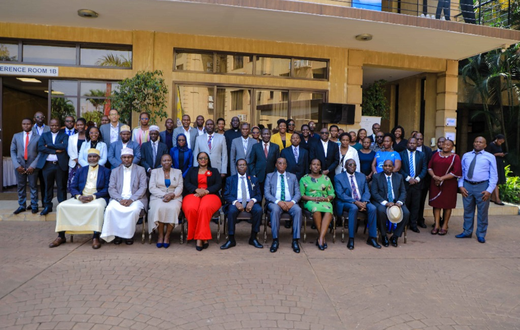 The conference participants in a group photo