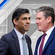 Rishi Sunak and Keir Starmer. [Sky news]