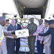 The foot and mouth disease vaccines were received by Senior Presidential Advisor on Special Operations, Gen. Muhoozi Kainerugaba, at Entebbe International Airport.