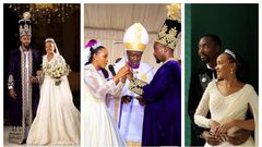 The Kyabazinga William Nadiope Gabule and Queen Jovia Mutesi were wedded by Archbishop Stephen Kiziimba Mugalu