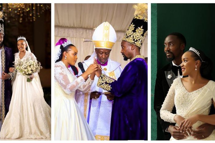 The Kyabazinga William Nadiope Gabule and Queen Jovia Mutesi were wedded by Archbishop Stephen Kiziimba Mugalu