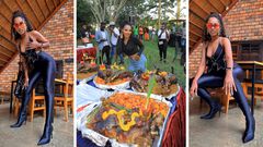 Spice Diana treats super fans to buffet luncheon/Instagram