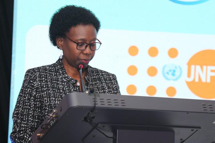 Health Minister Jane Ruth Aceng released the UDHS 2022 Report in Kampala