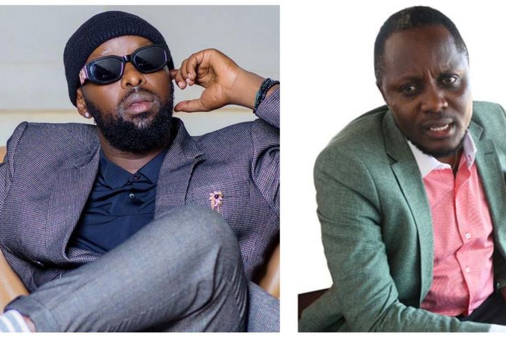 Eddy Kenzo and Dr Hilderman