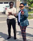Like mother, like son: Ezekiel Mutesasira twins with mother for family hangout/Instagram
