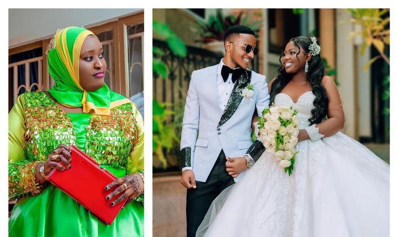 Dr Kulthum Nabunya bless Phoebe and her husband