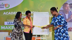 Hon Alice Kaboyo launched the Financial Diet Academy on Saturday at Fairway Hotel in Kampala