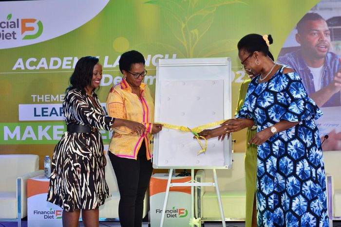 Hon Alice Kaboyo launched the Financial Diet Academy on Saturday at Fairway Hotel in Kampala