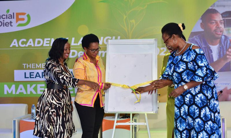 Hon Alice Kaboyo launched the Financial Diet Academy on Saturday at Fairway Hotel in Kampala