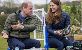 Prince William and Kate Middleton on April 27, 2021.ANDY COMMINS/POOL/AFP/Getty Images