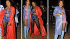 Spice Diana and Karole Kasita in trench coats ruled the night at Kololo/Instagram