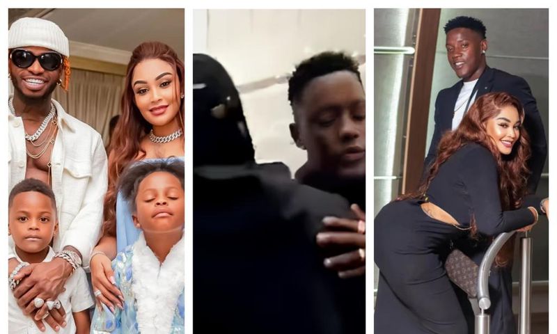 Diamond Platnumz met with Zari's husband Shakib Lutaaya recently