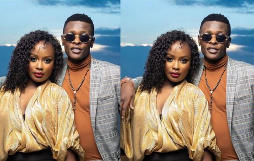 Leila Kayondo and Jose Chameleone