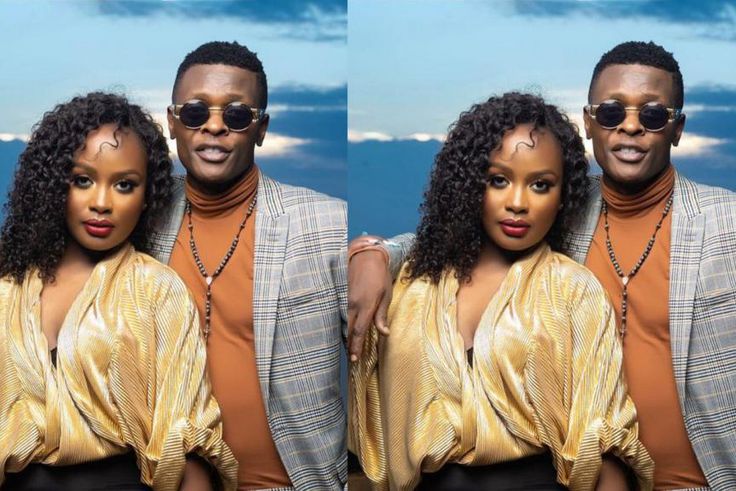 Leila Kayondo and Jose Chameleone