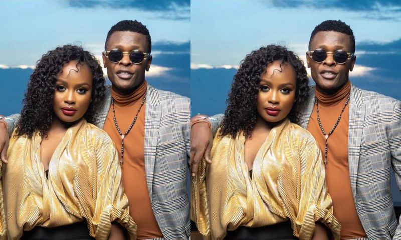 Leila Kayondo and Jose Chameleone