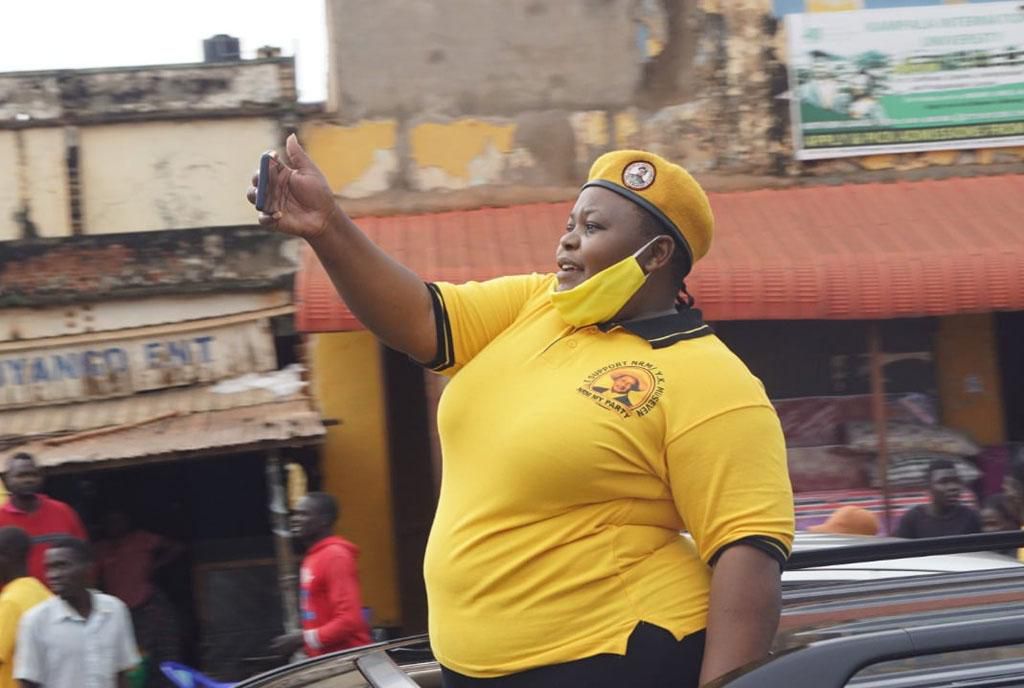 Catherine Kusasira on NRM campaign trail recently