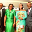 L-R: Deputy Speaker Thomas Tayebwa, wife, Anita; Natasha Museveni and her husband, Edwin Karugire
