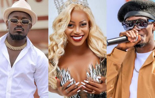 Ykee Benda, Sheebah Karungi and Mudra Viral
