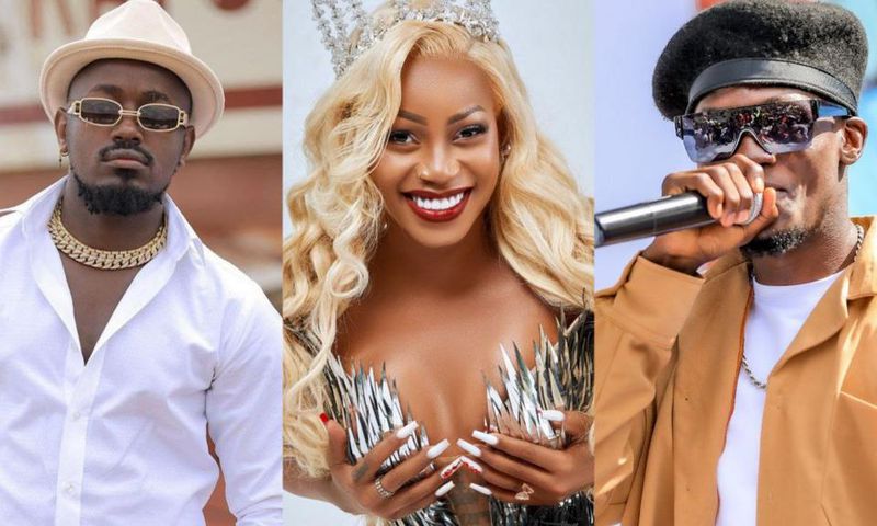 Ykee Benda, Sheebah Karungi and Mudra Viral
