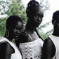 The South Sudanese, particularly the Dinka and Nuer ethnic groups, are known for their exceptionally deep, dark complexions