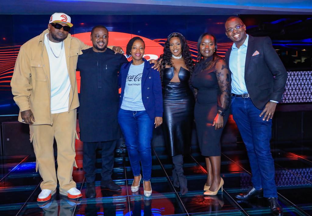 The Coca-Cola Team at the Launch of Coke Studio